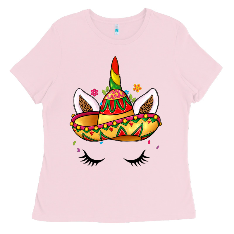 Unicorn And Sombrero Ladies Tee by LillyAllenDesigns | Teevron