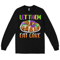 Black let them eat cake Long Sleeve Tee - CowGirlArtShop