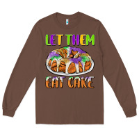 Chestnut let them eat cake Long Sleeve Tee - CowGirlArtShop