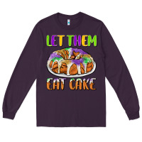Plum let them eat cake Long Sleeve Tee - CowGirlArtShop