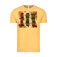 Vintage Mustard Pumpkins Leaves Flannels Hayrides Football Vintage Tee - texasbilliewilder