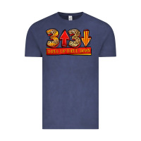 Vintage Denim three up three down softball Vintage Tee - Jasminsmagicworld