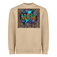 Mushroom Leopard mom Heavyweight Sweatshirt - FaDigitalArtStudio