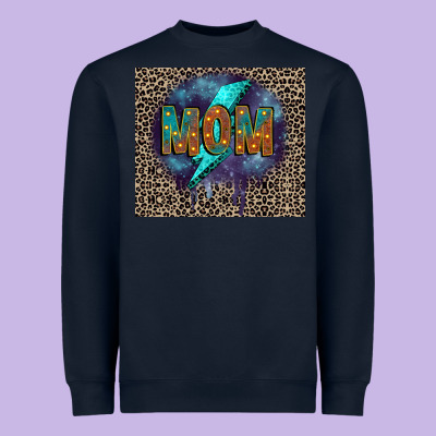 Leopard Mom Heavyweight Sweatshirt Designed By Fadigitalartstudio