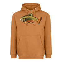 Meerkat leaping brook trout Heavyweight Hoodie - LillyAllenDesigns