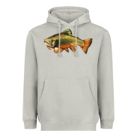 Moon Dust leaping brook trout Heavyweight Hoodie - LillyAllenDesigns