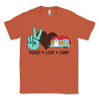 Copper Peace Love Camp Classic Tee - Bettercallsaul