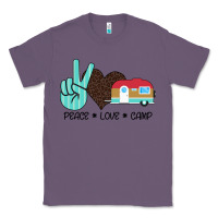 Lavender Peace Love Camp Classic Tee - Bettercallsaul