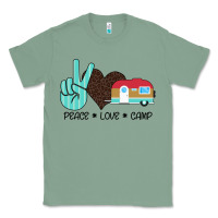 Sage Peace Love Camp Classic Tee - Bettercallsaul