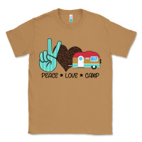 Toasted Coconut Peace Love Camp Classic Tee - Bettercallsaul