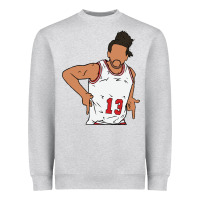 Heather Grey joakim noah holster celebration Heavyweight Sweatshirt - tuanDangUi
