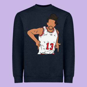 Joakim Noah Holster Celebration Heavyweight Sweatshirt Designed By Tuandangui