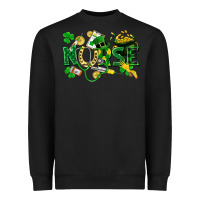 Black nurse st patrick Heavyweight Sweatshirt - FaDigitalArtStudio