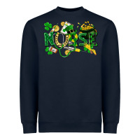 Navy nurse st patrick Heavyweight Sweatshirt - FaDigitalArtStudio