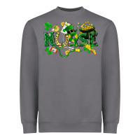 Storm nurse st patrick Heavyweight Sweatshirt - FaDigitalArtStudio