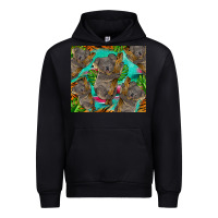 Black koala tumbler Urban Hoodie - BarkalooDesign