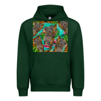 Forest Green koala tumbler Urban Hoodie - BarkalooDesign