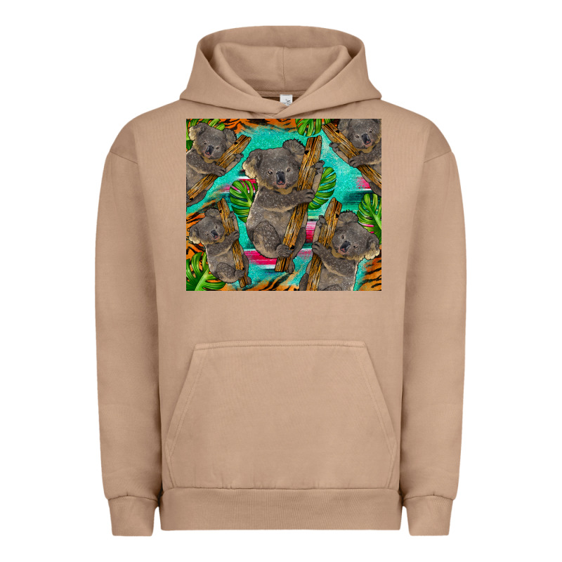 Koala Tumbler Urban Hoodie by BarkalooDesign | Teevron