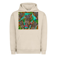 Pigment French Oak koala tumbler Urban Hoodie - BarkalooDesign