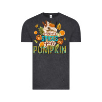 Vintage Black Whatever Spices Your Pumpkin Vintage Tee - texasbilliewilder