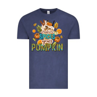 Vintage Denim Whatever Spices Your Pumpkin Vintage Tee - texasbilliewilder