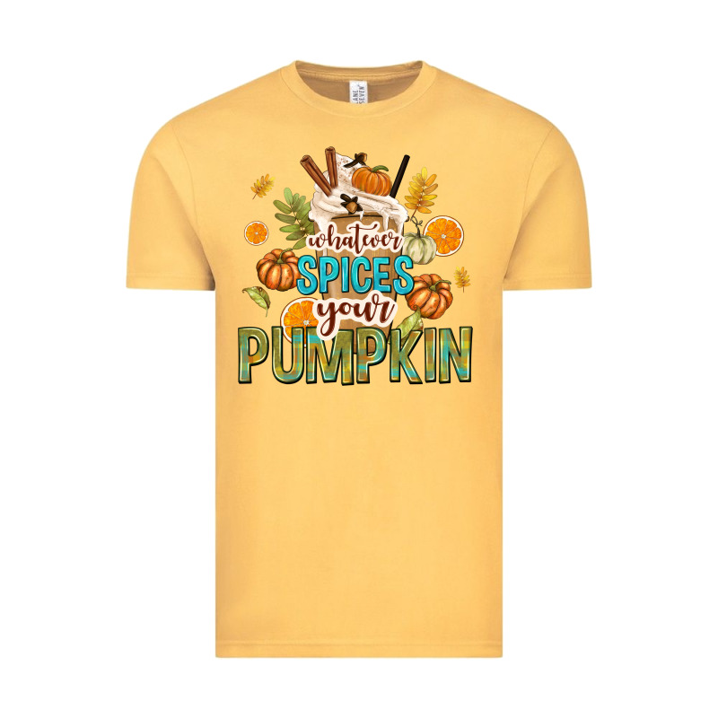 Whatever Spices Your Pumpkin Vintage Tee by texasbilliewilder | Teevron