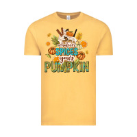 Vintage Mustard Whatever Spices Your Pumpkin Vintage Tee - texasbilliewilder