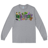 Heather Grey hairstylist mardi gras Long Sleeve Tee - CowGirlArtShop