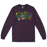 Plum hairstylist mardi gras Long Sleeve Tee - CowGirlArtShop