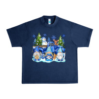 Navy snow gnome truck Urban Heavy Tee - texasbilliewilder