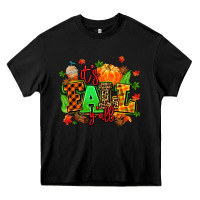 Black its fall yall Heavy Core Tee - MaliasSmallBusiness