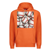 Carrot baseball seamless pattern Premium Hoodie - BundleAndBundleShop