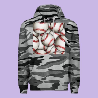 Baseball Seamless Pattern Premium Hoodie Designed By Bundleandbundleshop