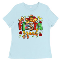 Baby Blue fiesta squad Ladies Tee - LillyAllenDesigns