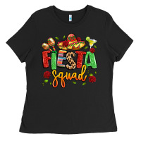 Black fiesta squad Ladies Tee - LillyAllenDesigns