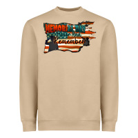 Memorial Day Honor And Remember Heavyweight Sweatshirt | Teevron