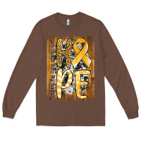 Chestnut finding the cure starts with hope childhood cancer awareness  with bac Long Sleeve Tee - Jasminsmagicworld