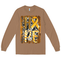 Toasted Coconut finding the cure starts with hope childhood cancer awareness  with bac Long Sleeve Tee - Jasminsmagicworld