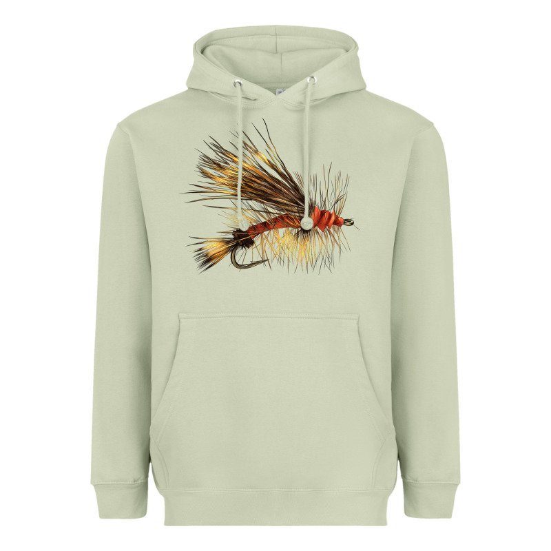 Fish Fly Heavyweight Hoodie by LillyAllenDesigns | Teevron