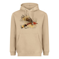 Mushroom Fish Fly Heavyweight Hoodie - LillyAllenDesigns