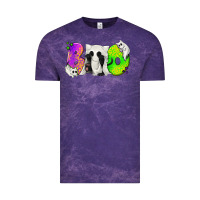 Cloud Purple Boo Ghost Cat Vintage Tee - texasbilliewilder