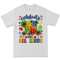 Dove Grey celebrate neurodiversity Premium Tee - LillyAllenDesigns