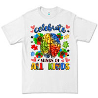 White celebrate neurodiversity Premium Tee - LillyAllenDesigns