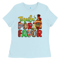 Baby Blue tequila por favor Ladies Tee - LillyAllenDesigns