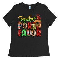 Black tequila por favor Ladies Tee - LillyAllenDesigns