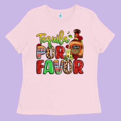 Tequila Por Favor Ladies Tee Designed By Lillyallendesigns