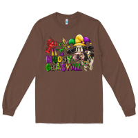 Chestnut its moody gras yall Long Sleeve Tee - CowGirlArtShop