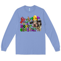 Colony Blue its moody gras yall Long Sleeve Tee - CowGirlArtShop