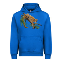 Cobalt florida panther Urban Hoodie - BarkalooDesign