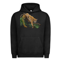Pigment Black florida panther Urban Hoodie - BarkalooDesign